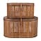 Hello Honey® Modern Decorative Oval Woven Rattan Storage Box Set